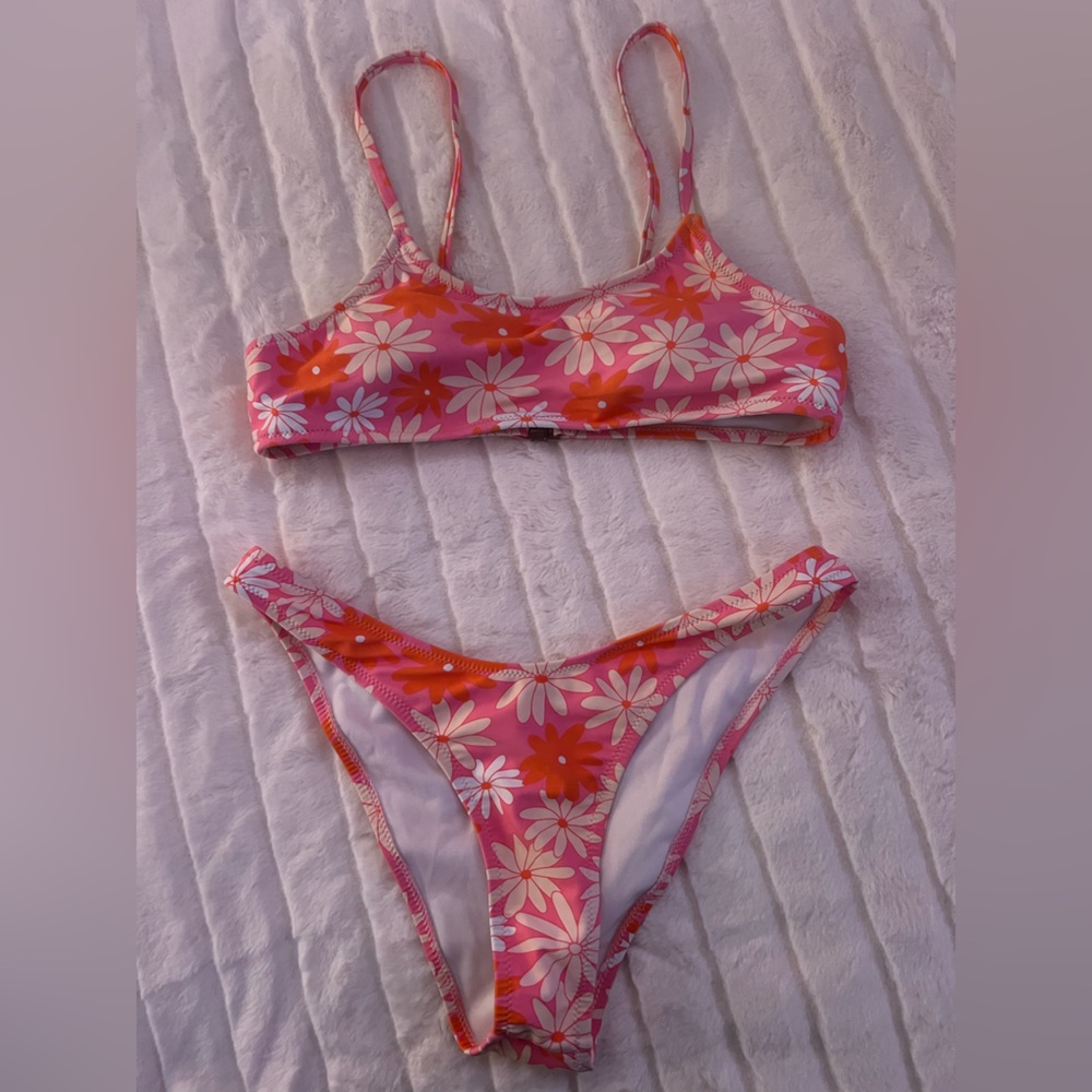floral bikini set